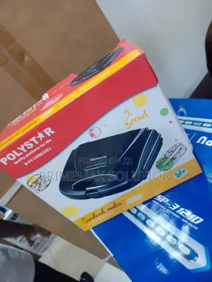 Polystar 2-Slice Non-Stick Sandwich Maker PV-SWB830B2 Black
