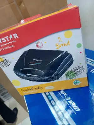 Even Heating 2 Face Toaster – Polystar 750W Model PV-SWB830B2