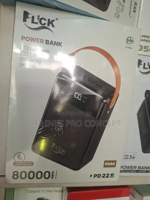 Flick 80000mah Power Bank