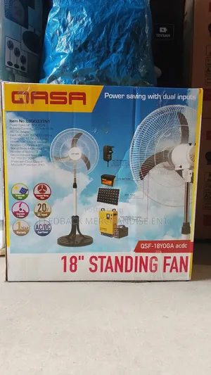 Qasa Inverter Standing Fan "18" Inches