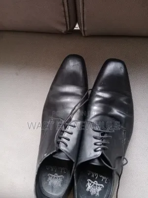 Size 45 Black Leather Shoes.