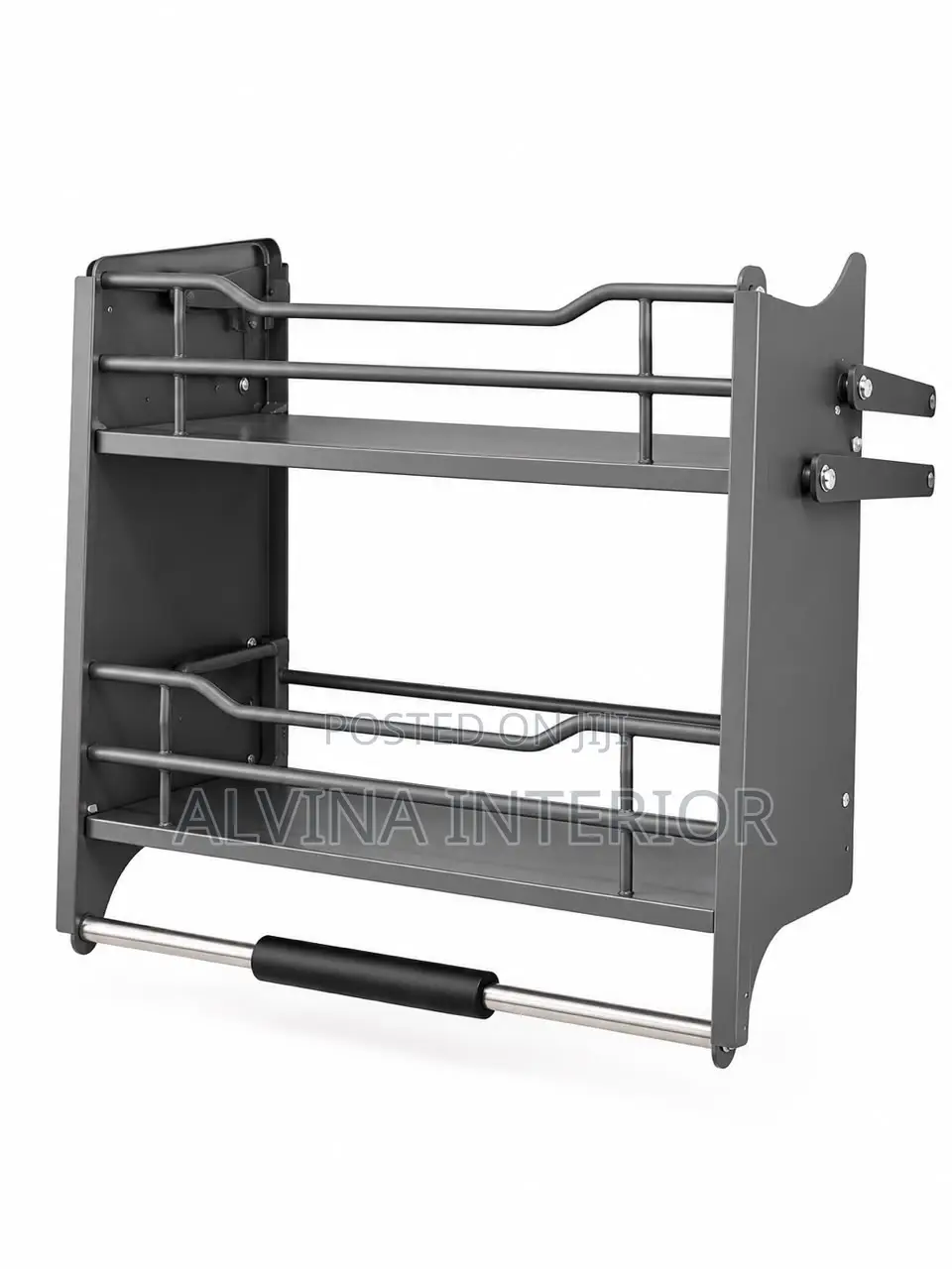 Pull Down Unit. GLASS/ WIRE