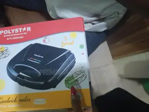 Indicator Light Ready: Polystar 2 Face Non-Stick Toaster