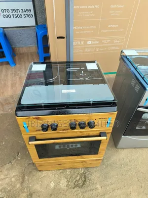 Maxi 60x60 Gas Cooker (3B+1E) Wood Design