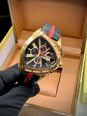 Lamborghini Quality Luxury Men Automatic Engine Wristwatch