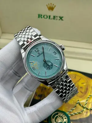 Rolex Quality Luxury Men Chain Strap Wristwatch
