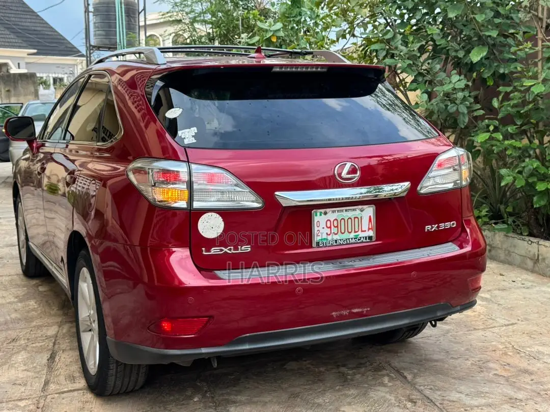 Lexus RX 2010 Red