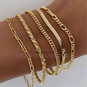 5pcs Gold Bracelet