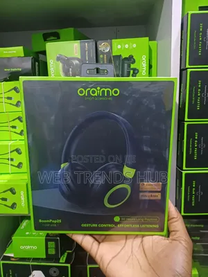 Oraimo BoomPop 2S Headphones(OHP-610s) – 50 Hours Battery HavyBassTM