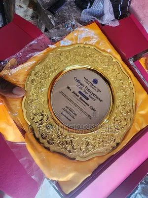 Metal Plate Award J8