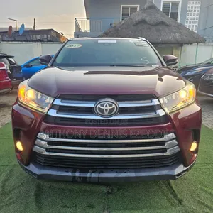 Toyota Highlander 2017 Burgundy