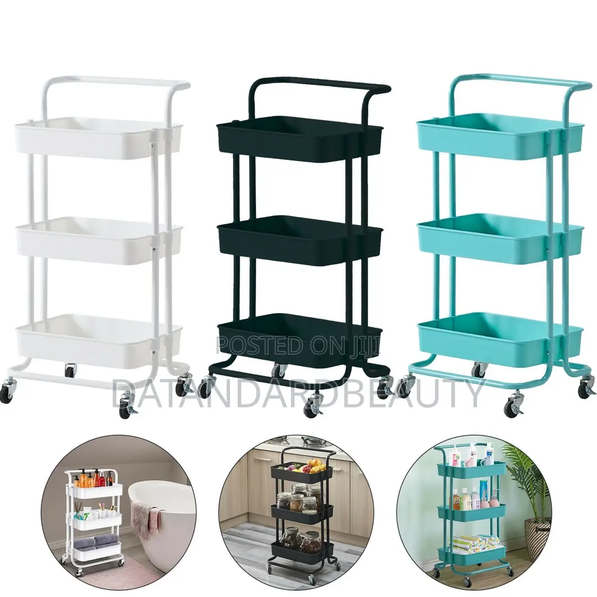 Iron 3 Steps Trolley