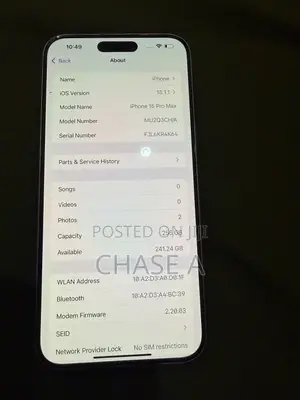 Apple iPhone 15 Pro Max 256 GB Gray