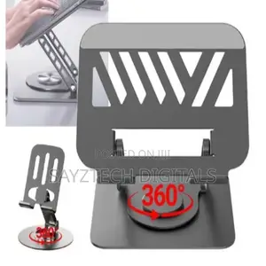 Rotating Laptop Stand for Desk Metal