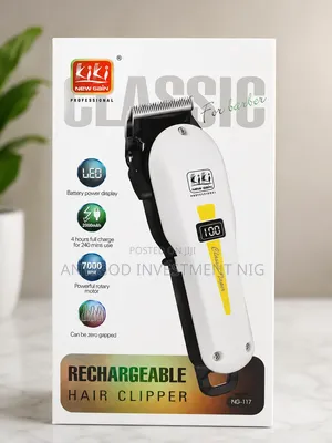 Kiki Classic Rechargeable Hair Clipper With Digital Display