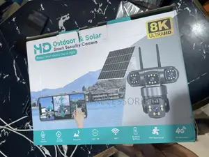 Solar Smart Security Camera 3 Lens