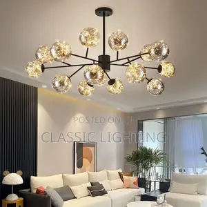 Nordic Starry Magic Bean Pendant Lamp Modern Light Luxury Lamp