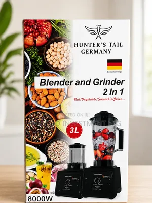 Hunters Tail Professional Blender 8000watts 3L
