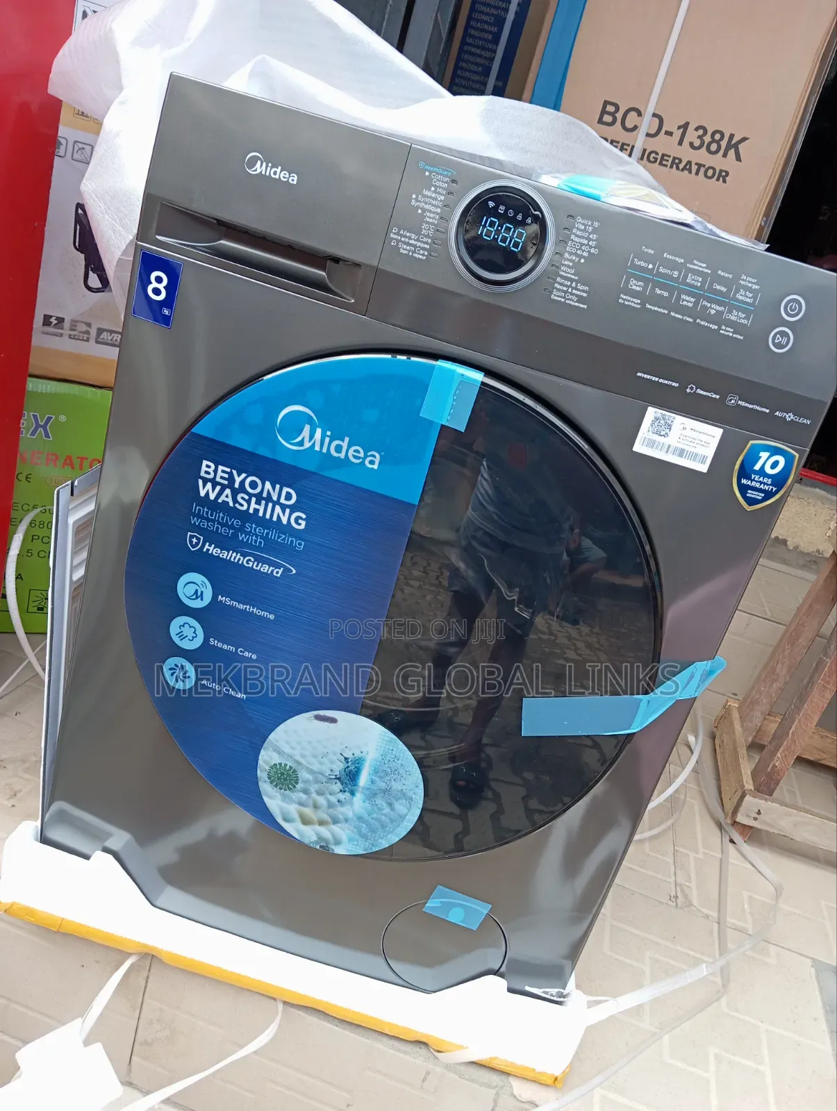 Midea Washing Machine Frontloader Automatic
