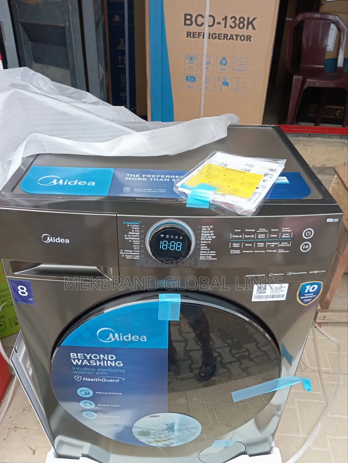 Midea Washing Machine Frontloader Automatic