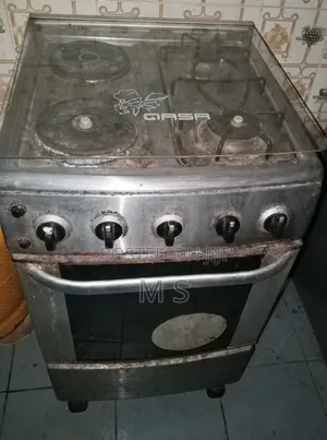 Qasa Two Gas Burners+two Electric Hot Plate With Oven