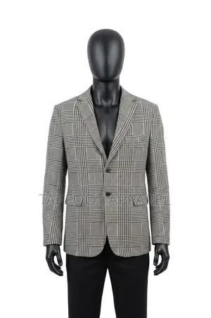 Classic Glen Plaid Check Blazer