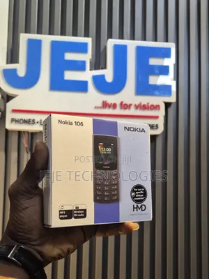 New Nokia 106 Black