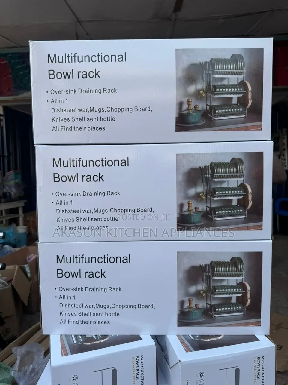 3 Layers Multifunctional Dish Rack