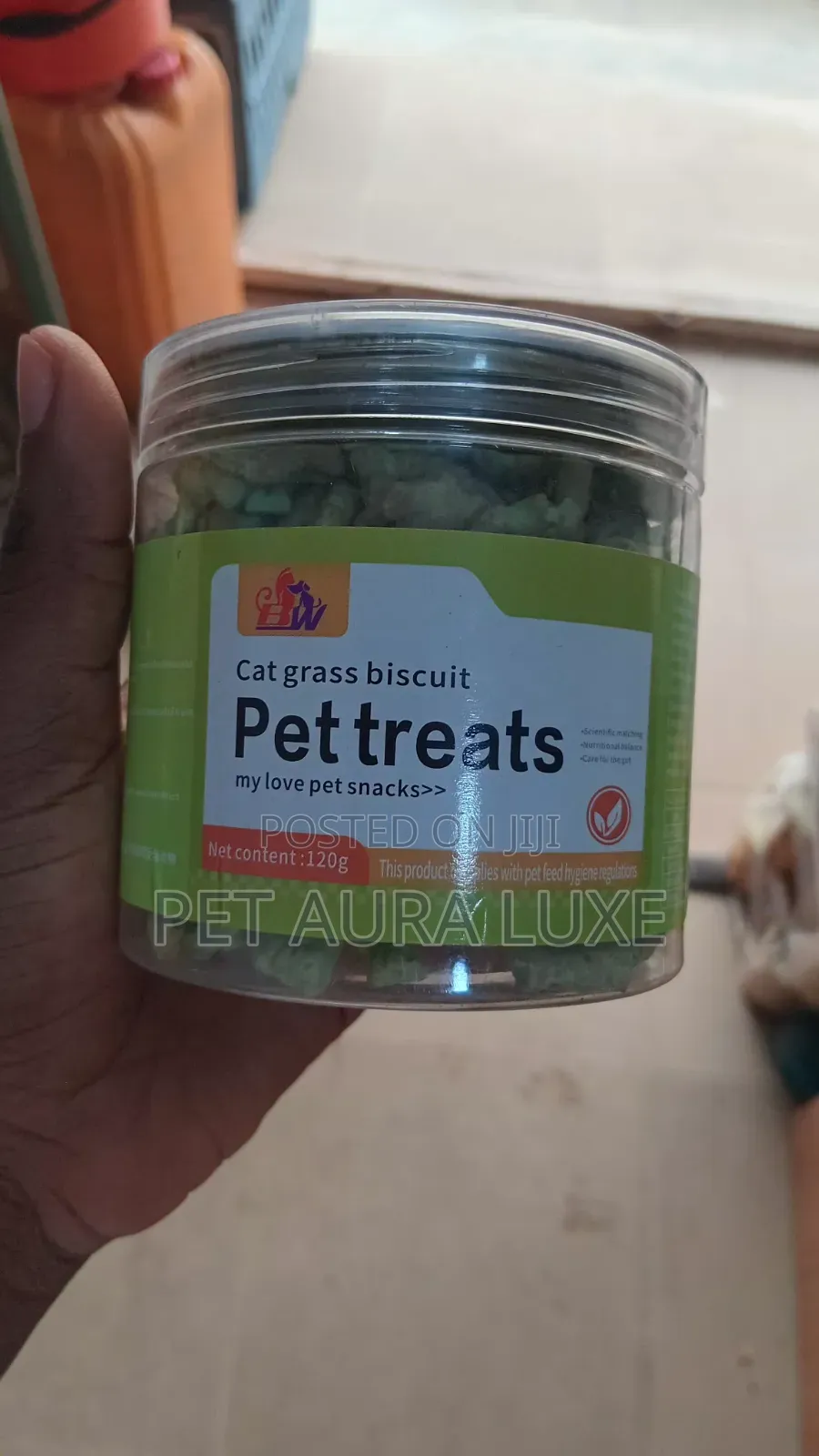 Cat Grass Biscuits (Treats)