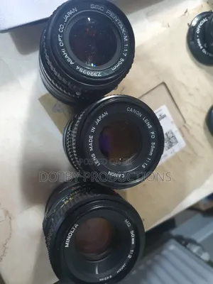 Canon, Minolta, Pentax Contemporary Lenses