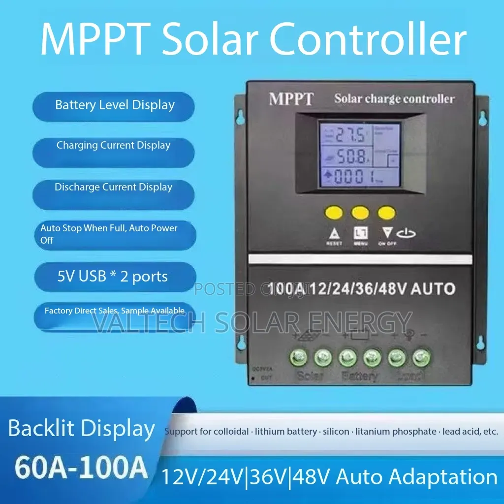 100A MPPT Solar Charge Controller