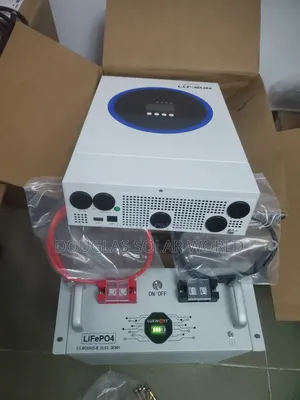 4.2kVA 24V Hybrid Inverter 3kWh Lithium Battery Solar System Set-Up