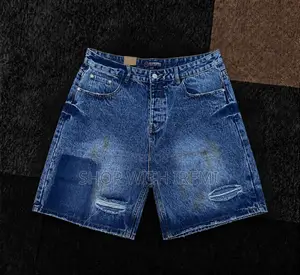 *High Quality Luxury Short Baggy Jeans