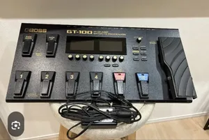 Boss GT-100 Guitar Multi-Effects Processor.