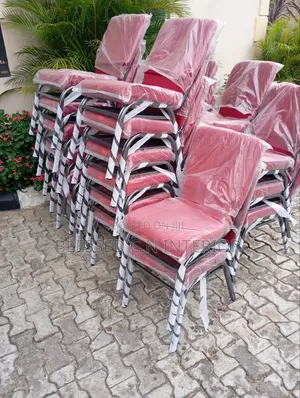Red Colour Church Chair