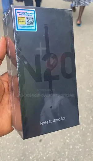 New Samsung Galaxy Note 20 Ultra 5G 256 GB Black
