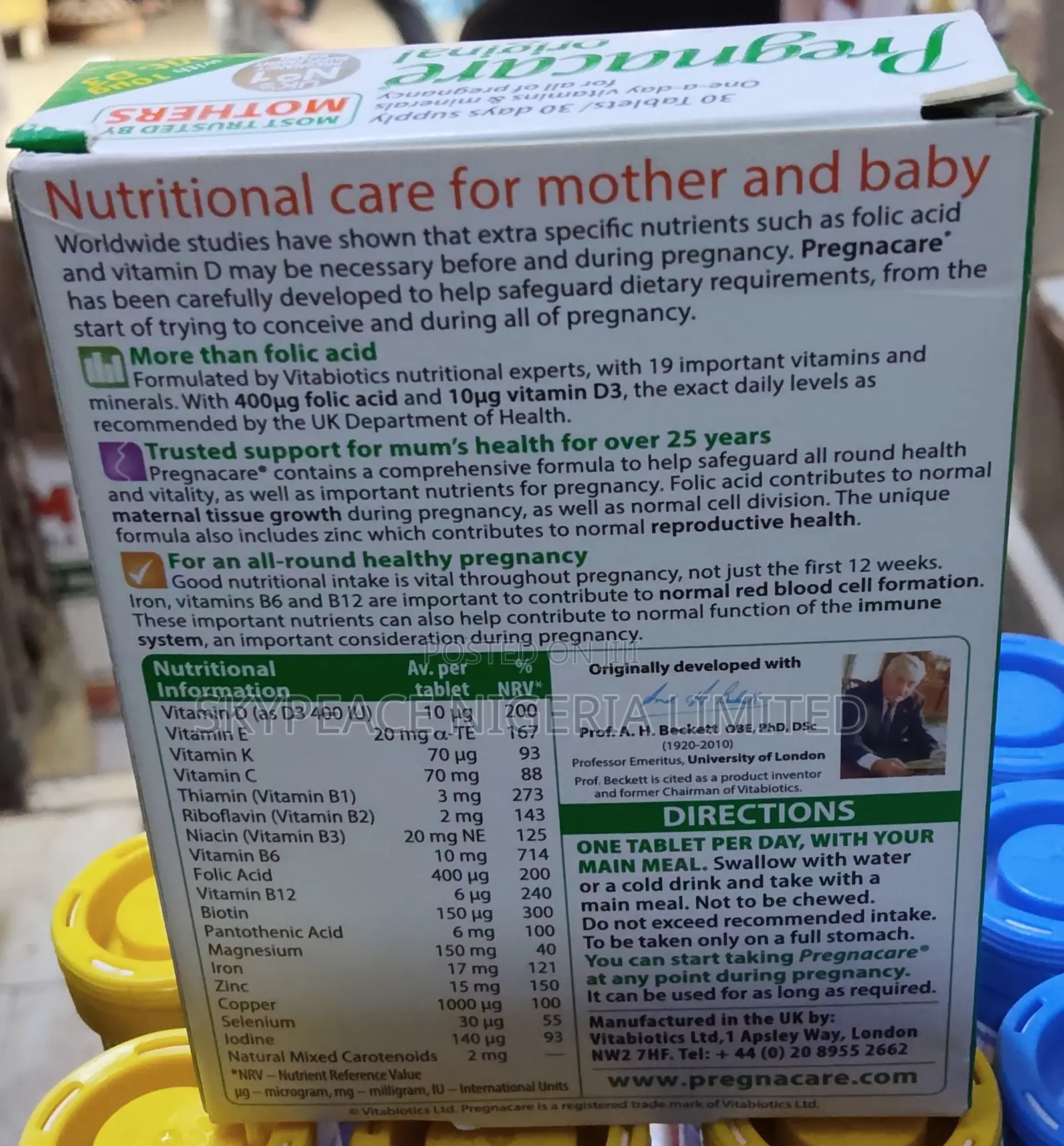 Pregnacare Original
