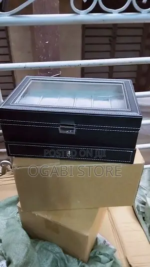 Luxury Watch Jewelry Organizer Box