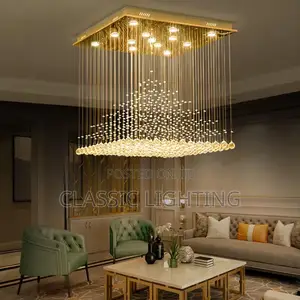 Chandelier Crystal Pendant Ball Square Chandelier Lighting