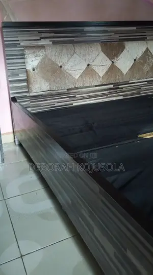 Brown 6x6 King-Size Bedframe + Floors for SALE