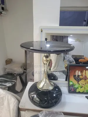 Marble Side Stool .