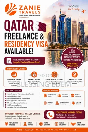 Qatar Freelance and Residency Visa Now Available