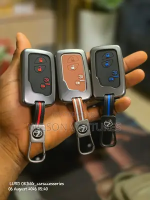 Lexus Silicon and Metal Key Pouch