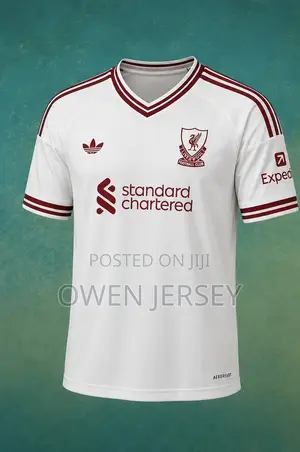 Liverpool Originals White Jersey – Classic Football Shirt | Unisex.