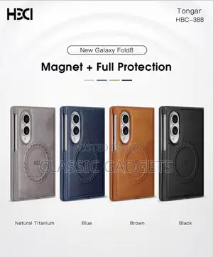 HBD Leather MagSafe Case for Samsung Galaxy Z Fold 8