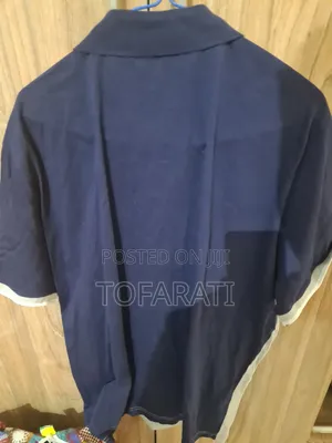 U.S. Polo Assn. Colorblock Cotton Polo Shirt (Navy/Grey, XL)