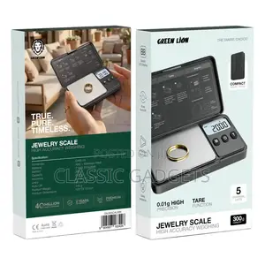 Green Lion Jewelry Scale With an Accuracy Weighing