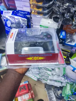 Generic 6in1 Single Wireless Vibration Game Controller