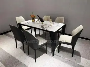 6 Seater Marble Dining/ Modern Marble Dining