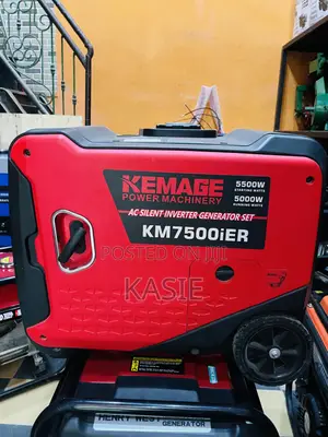 5.5kva Original Kemage Soundproofed Petrol Remote Inverter Generator